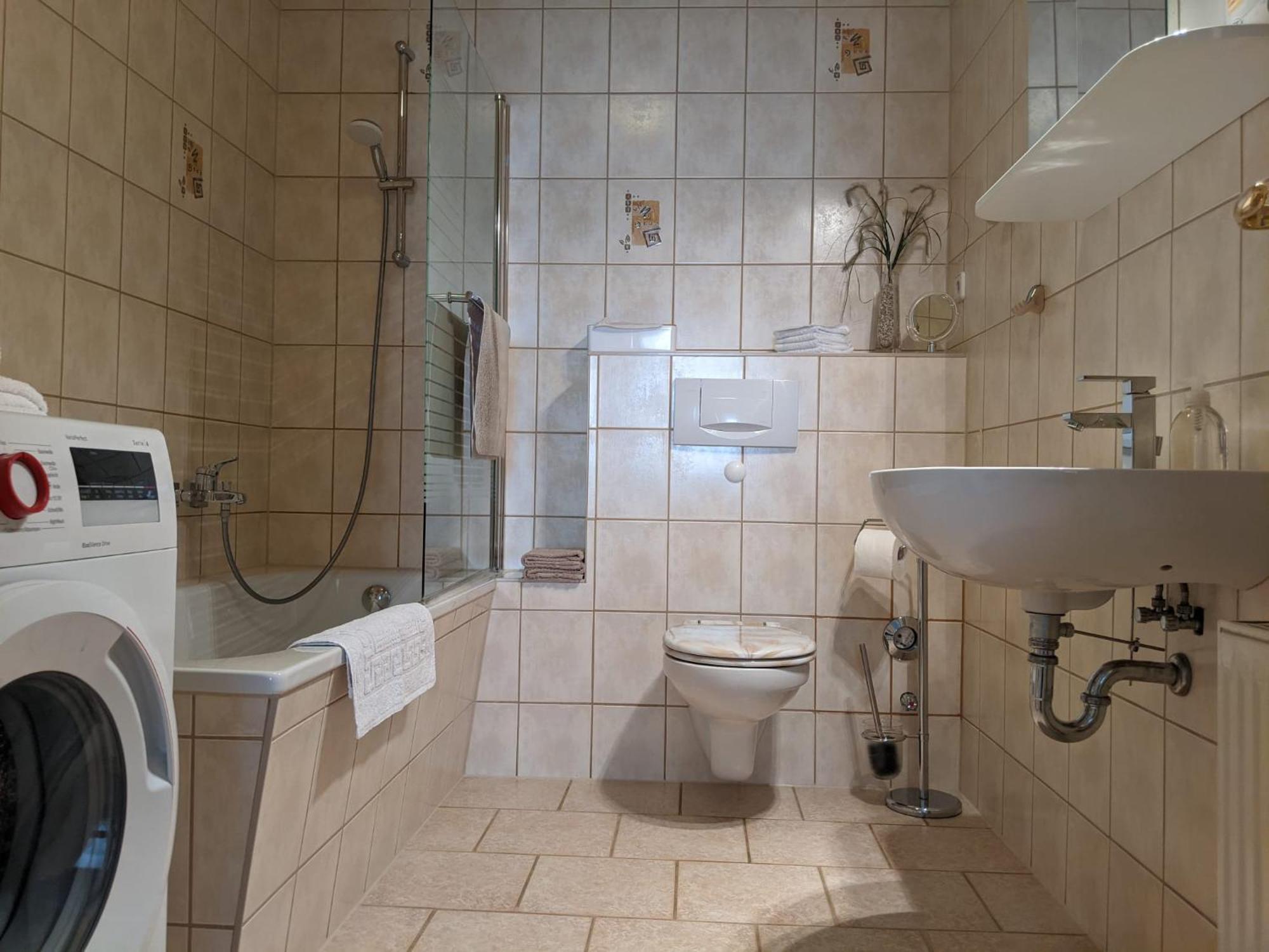 Ferienwohnung Am Ueckerpark Юкермюнде Екстер'єр фото